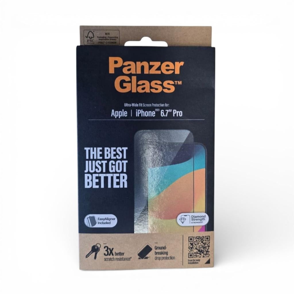 PanzerGlass screenprotector iPhone Pro Max / Plus 12 t/m 16, Telecommunicatie, Mobiele telefoons | Hoesjes en Frontjes | Apple iPhone
