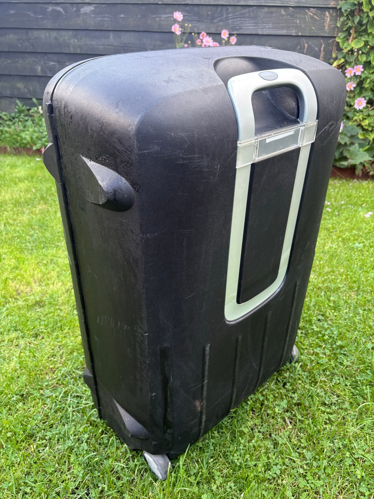 Samsonite koffer met wieltjes en slot, Sieraden, Tassen en Uiterlijk, Gebruikt, Hard kunststof, 45 tot 55 cm, Slot