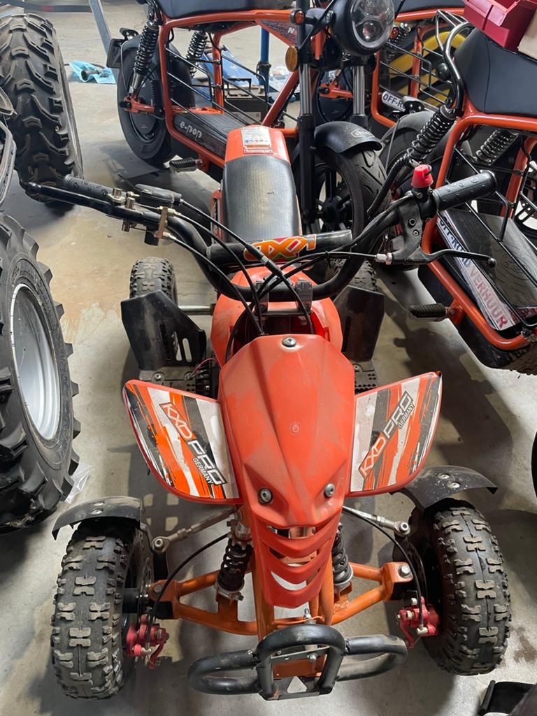 KXD PRO Kinderquad - Oranje Sportieve Quad, Ophalen