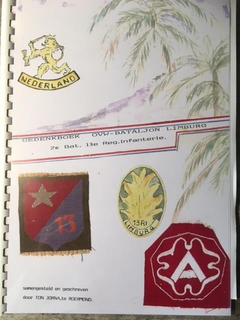 Gedenkboek OVW-Bataljon Limburg 2 -13 R.I., Ophalen of Verzenden, Zo goed als nieuw, 1945 tot heden, Ton Jorna