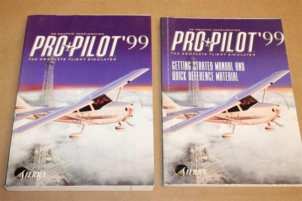 Pro Pilot ’99 — Flight Simulator Handleidingen, Ophalen of Verzenden, Gelezen, Internet of Webdesign