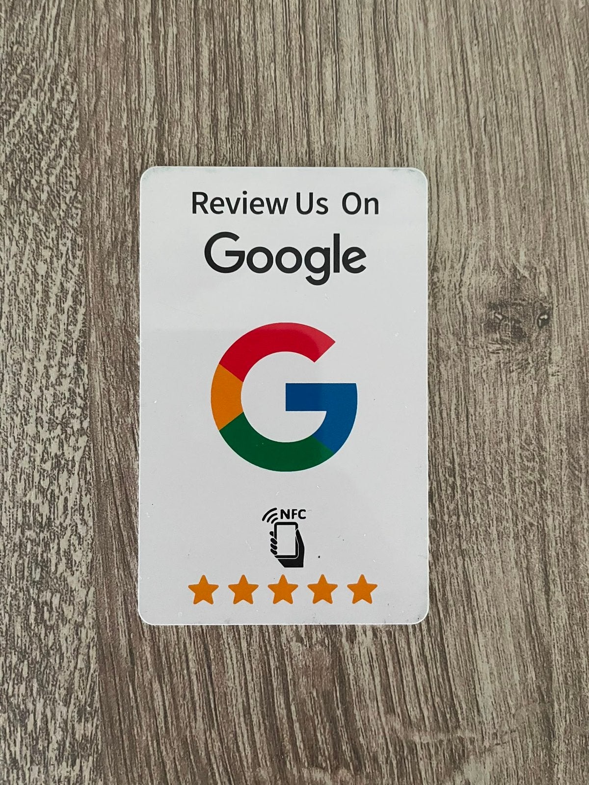 (NFC) Google review kaarten, Ophalen of Verzenden, Nieuw, Mobiele scanner, Android