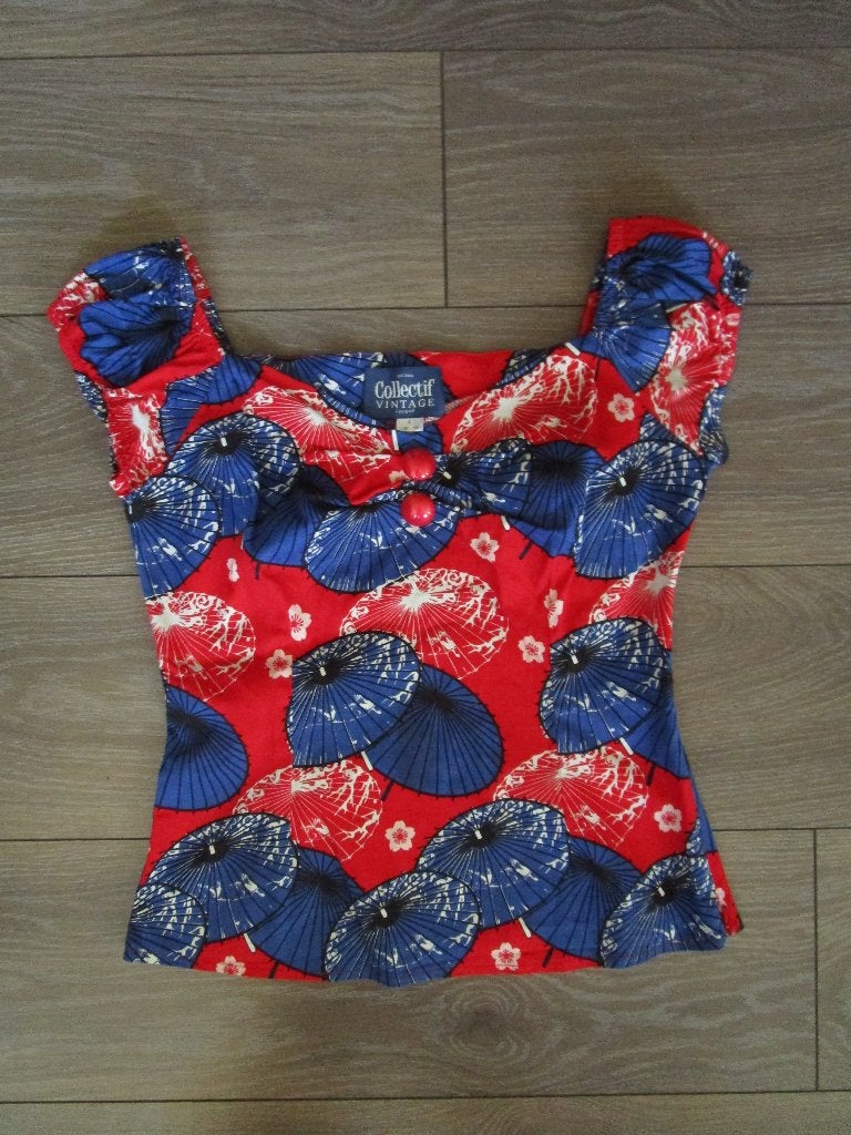 Nieuw shirt merk Collectif Vintage maat M, Kleding | Dames, Maat 38/40 (M), Nieuw, Korte mouw, Collectif Vintage