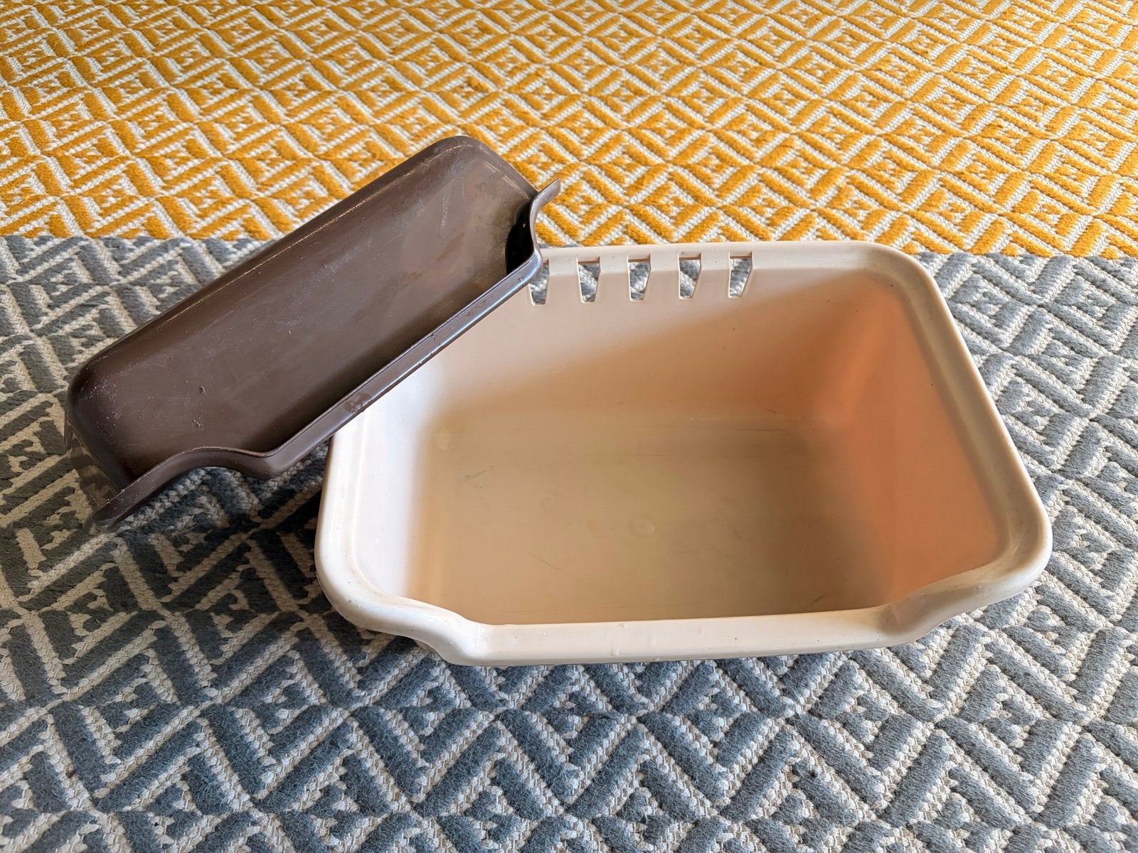 Curver aardappelkist - Vintage Bruin/Beige, Kunststof, Ophalen of Verzenden, Bruin, Overige typen