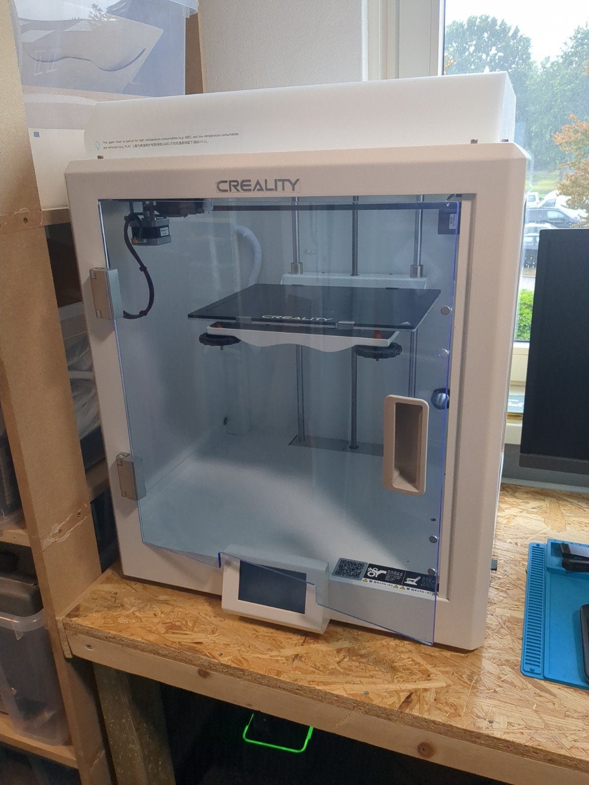 Creality 3D printer met professionele behuizing en filament, Computers en Software, 3D Printers, Ophalen, Gebruikt, Creality CR-5 Pro H