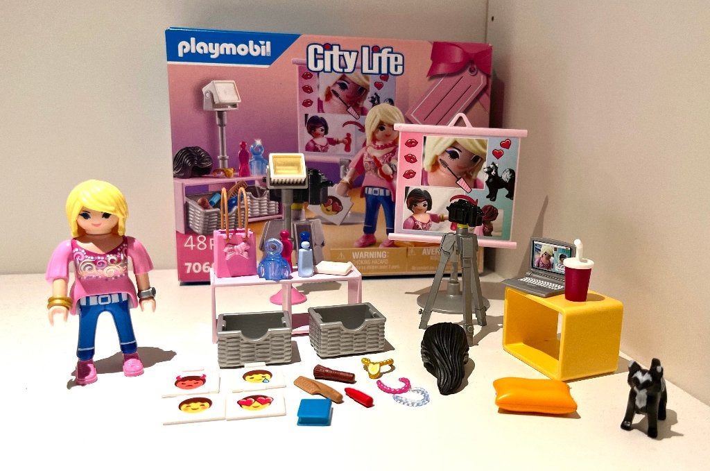 70607 Playmobil Influencer Set, Complete set, Overige typen, Ophalen of Verzenden, Zo goed als nieuw
