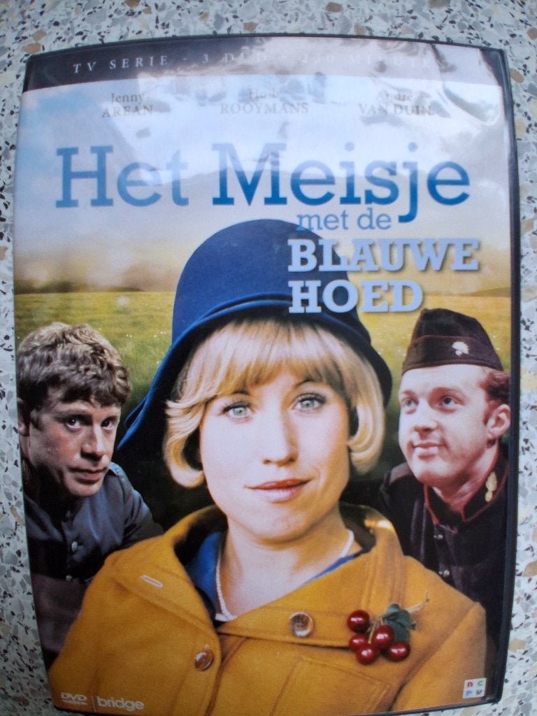 De Nederlandse komedie serie "Het meisje met de Blauwe Hoed", Alle leeftijden, Inclusief doosje, Zo goed als nieuw, Komedie