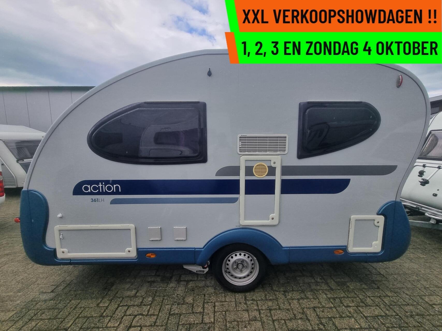 Adria ACTION - XXL VERKOOPSHOW 24,25,26 & 27 SEPT. 10-17 UUR, Tot en met 2, Bedrijf, 750 - 1000 kg, Adria
