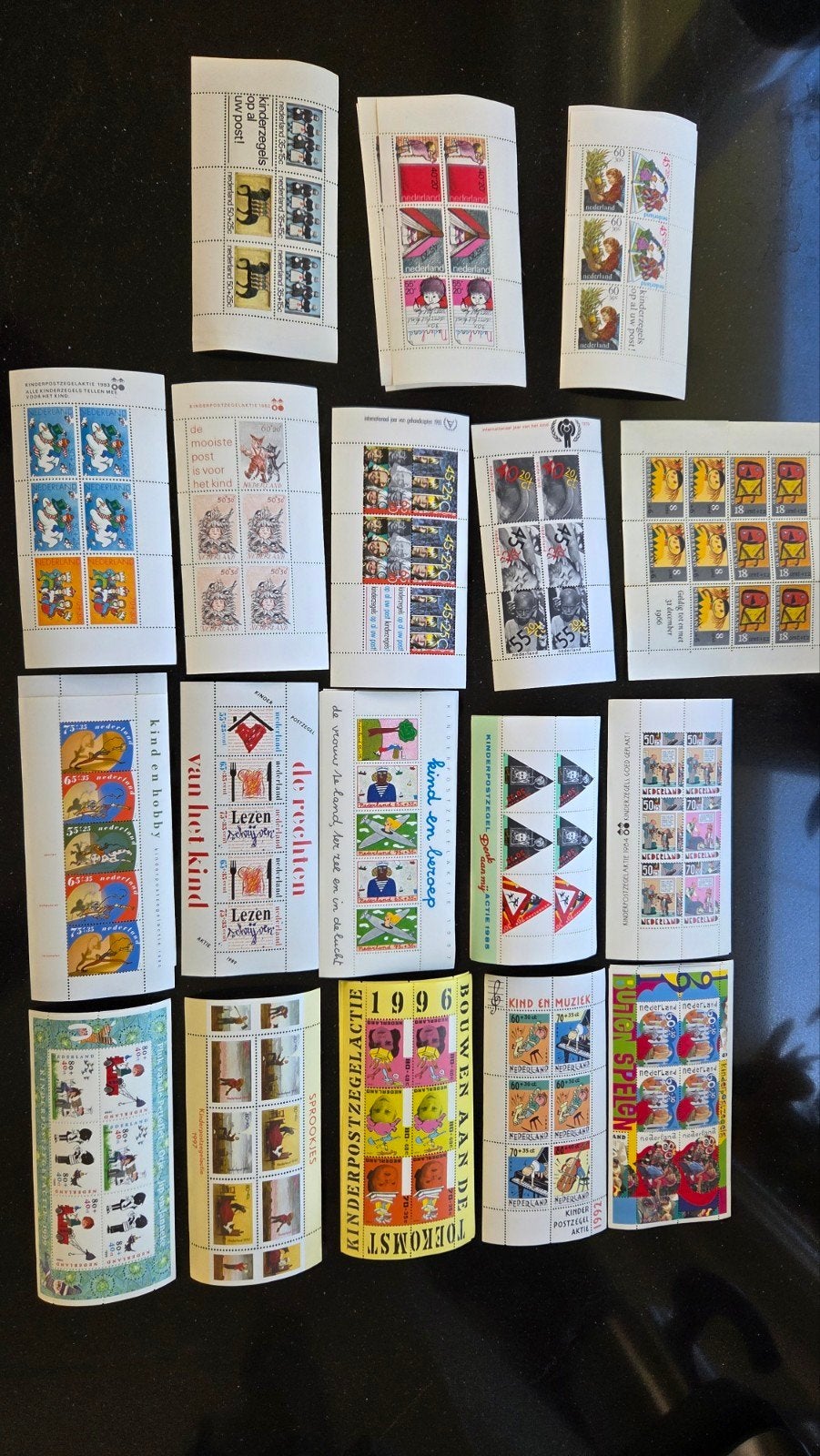 kinderpostzegels 1966  1979 1981 1982 1983 1984 1985 1987, Ophalen of Verzenden, Nederland
