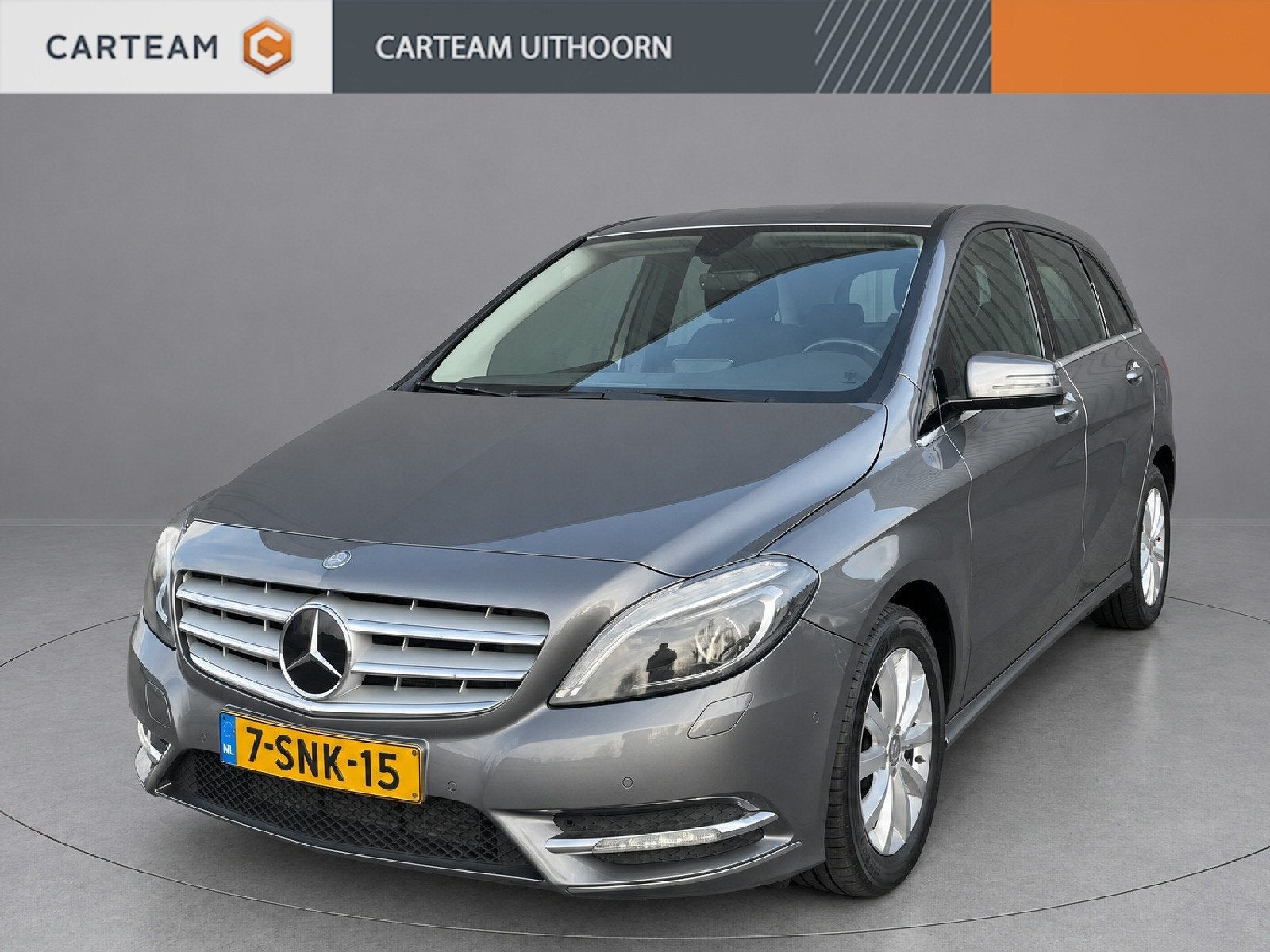 Mercedes-Benz B-klasse 200 Ambition, Carplay, Trekhaak, supe, Auto's, Dealer onderhouden, Gebruikt, Bedrijf, Zilver of Grijs