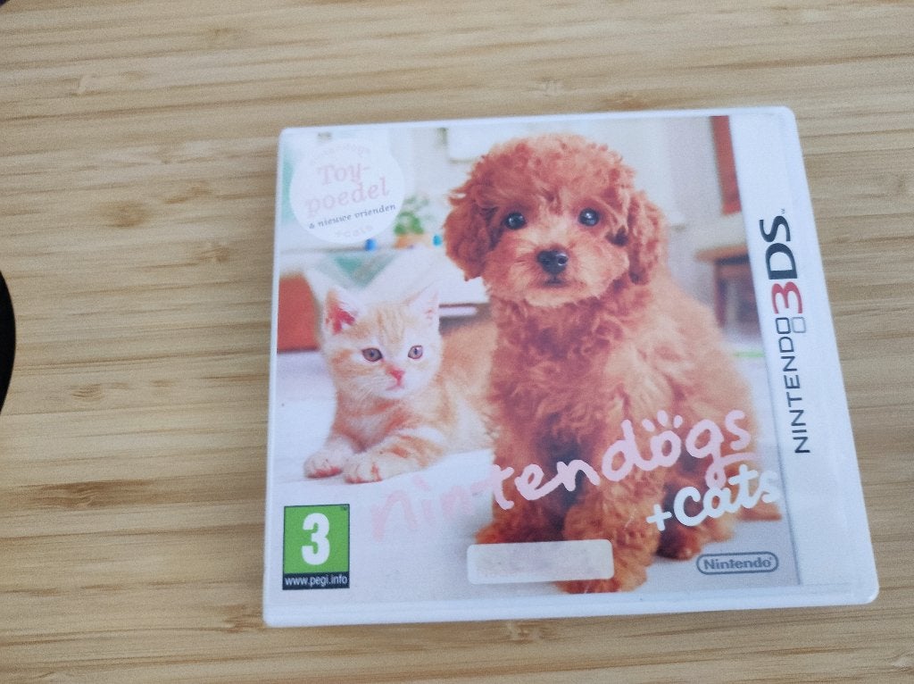 Nintendogs + Cats, 1 speler, Ophalen of Verzenden, Zo goed als nieuw, Vanaf 3 jaar