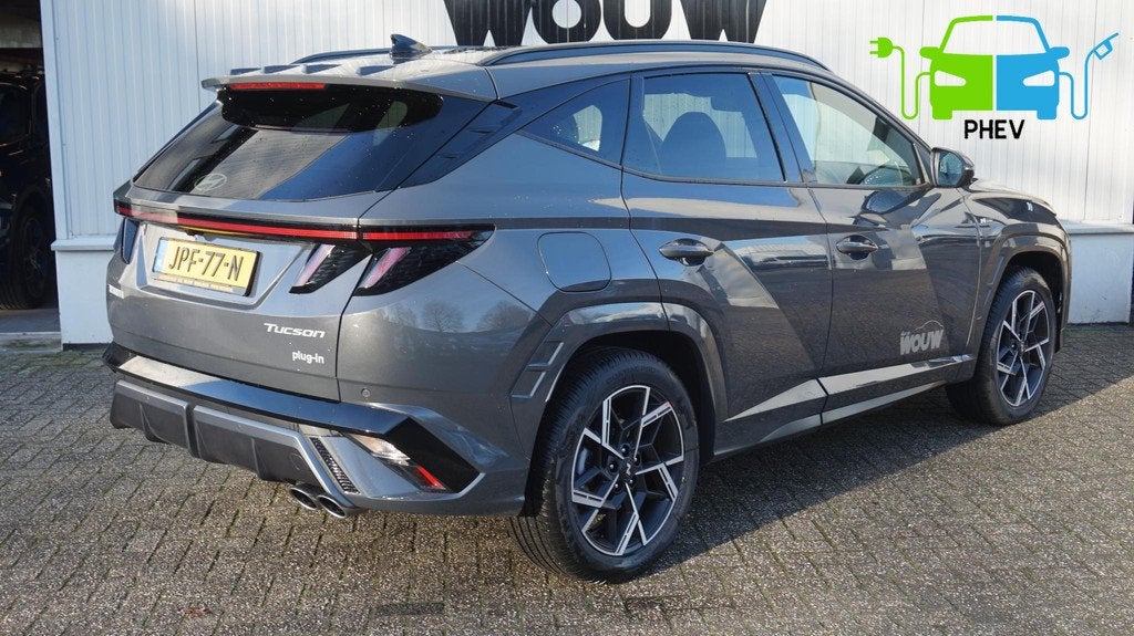 Hyundai Tucson 1.6 T-GDI PHEV N Line Sky, Auto's, Hyundai, 12 maanden, 14 kWh, Gebruikt, Euro 6