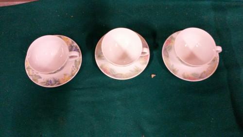kop en schotel 3 stuks, Ophalen of Verzenden, 'T Olde Gre-j, Info@toldegrej.nl, Endepoelstraat 20f Didam