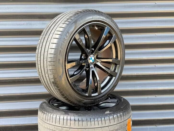 20” Orig Bmw X5 X6 F15 F16 velgen Styling 469M RFT banden, Ophalen, Gebruikt, Banden en Velgen, 20 inch