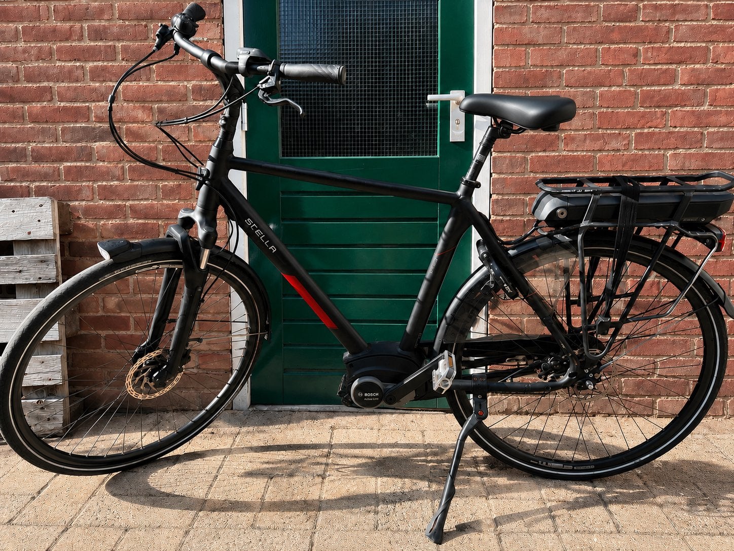 Stella elektrische herenfiets | Bosch middenmotor 400Wh accu, 55 tot 59 cm, Ophalen of Verzenden, Zo goed als nieuw, Overige merken