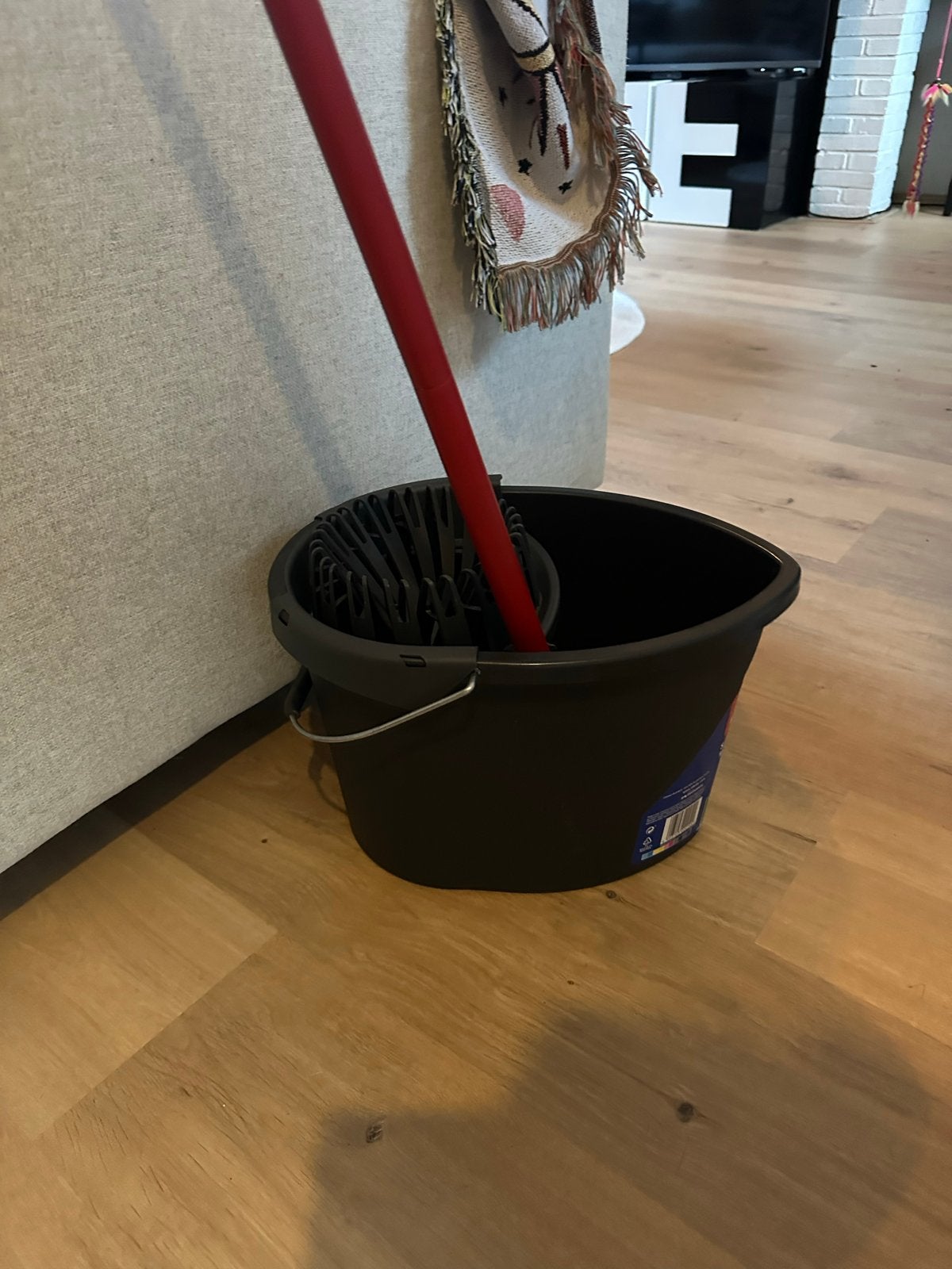 Dweilemmer met Mop - Complete Schoonmaakset, Ophalen, Dweilemmer, -bak, of -wagen