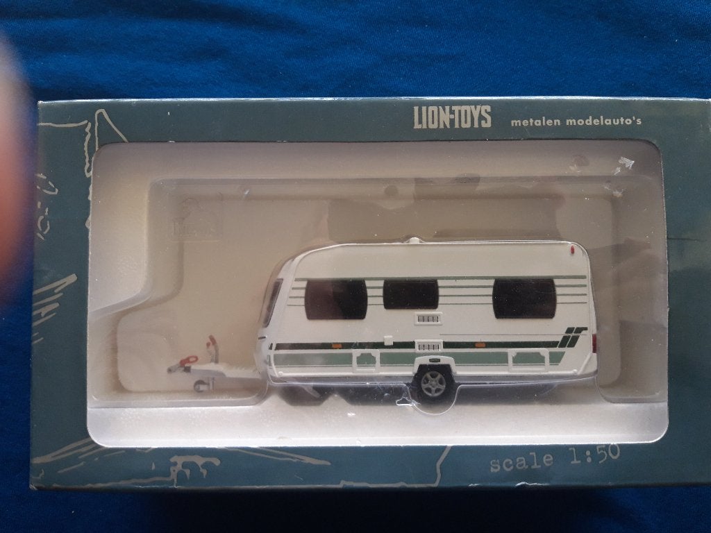 Chateau caravan Lion Toys 1:43, Ophalen of Verzenden, Zo goed als nieuw, Overige typen, Overige merken