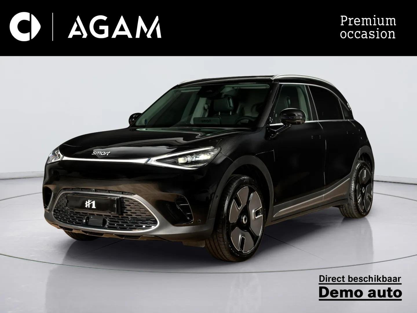 smart #1 Premium 66 kWh, Automaat, Achterwielaandrijving, Zwart, Automatische klimaatregeling
