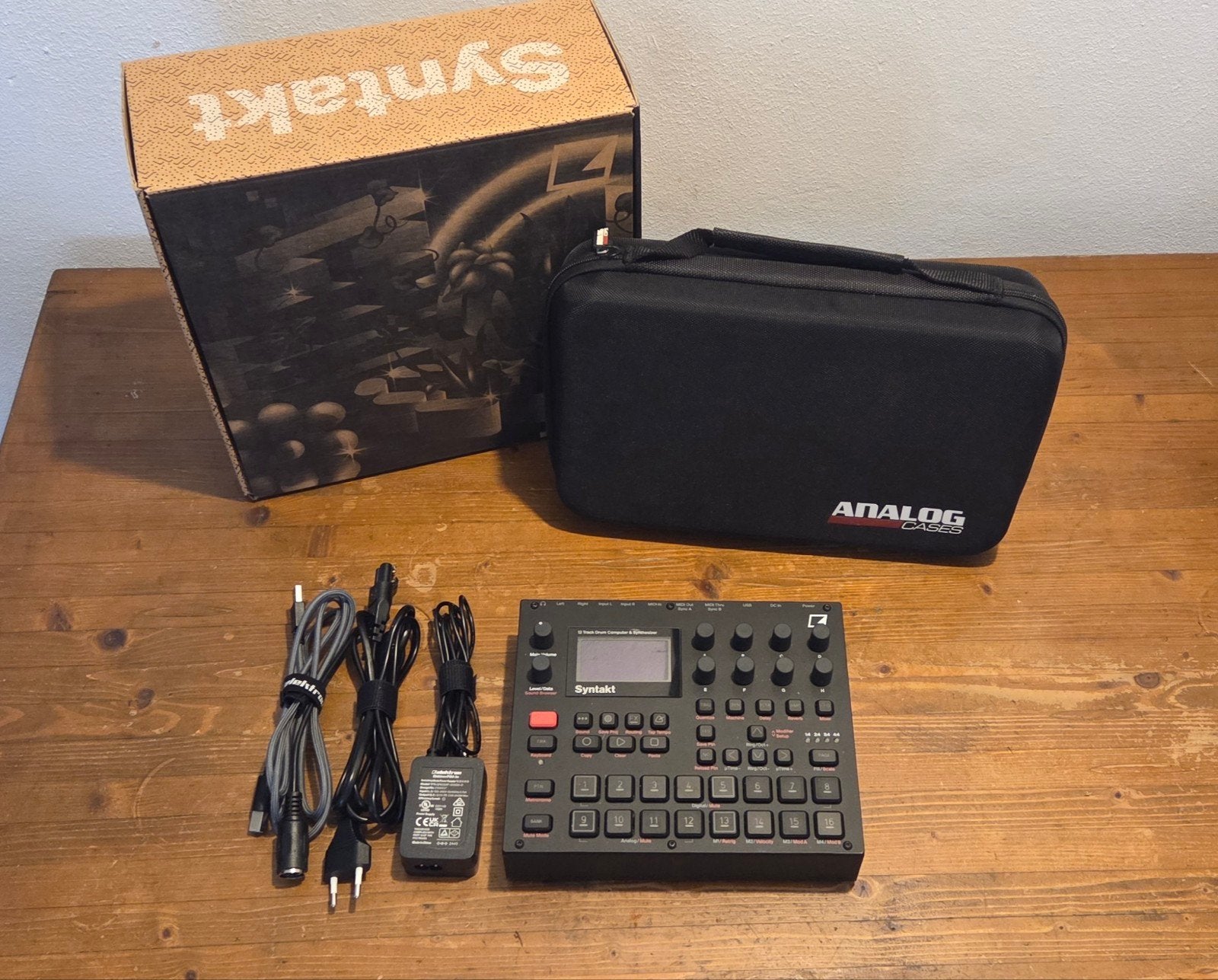 Elektron Syntakt + Hardcase, Muziek en Instrumenten, Ophalen of Verzenden, Zo goed als nieuw, Overige merken