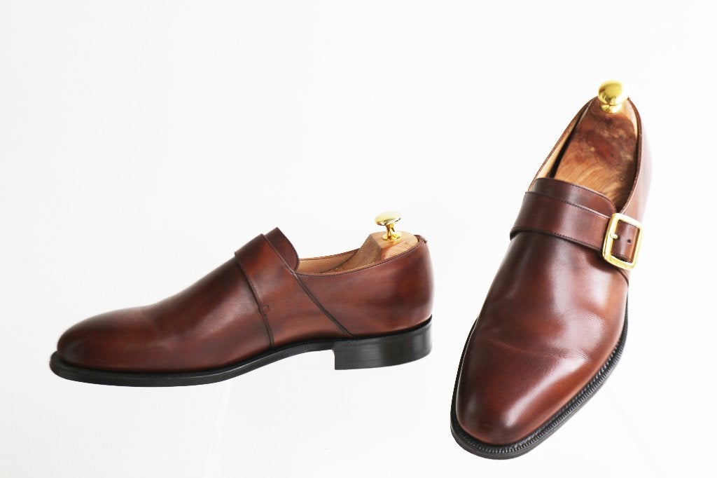 Bijna nieuw! Church's Westbury single monk in 8.5 F = 42.5, Kleding | Heren, Overige kleuren, Ophalen of Verzenden, Church's, Gespschoenen
