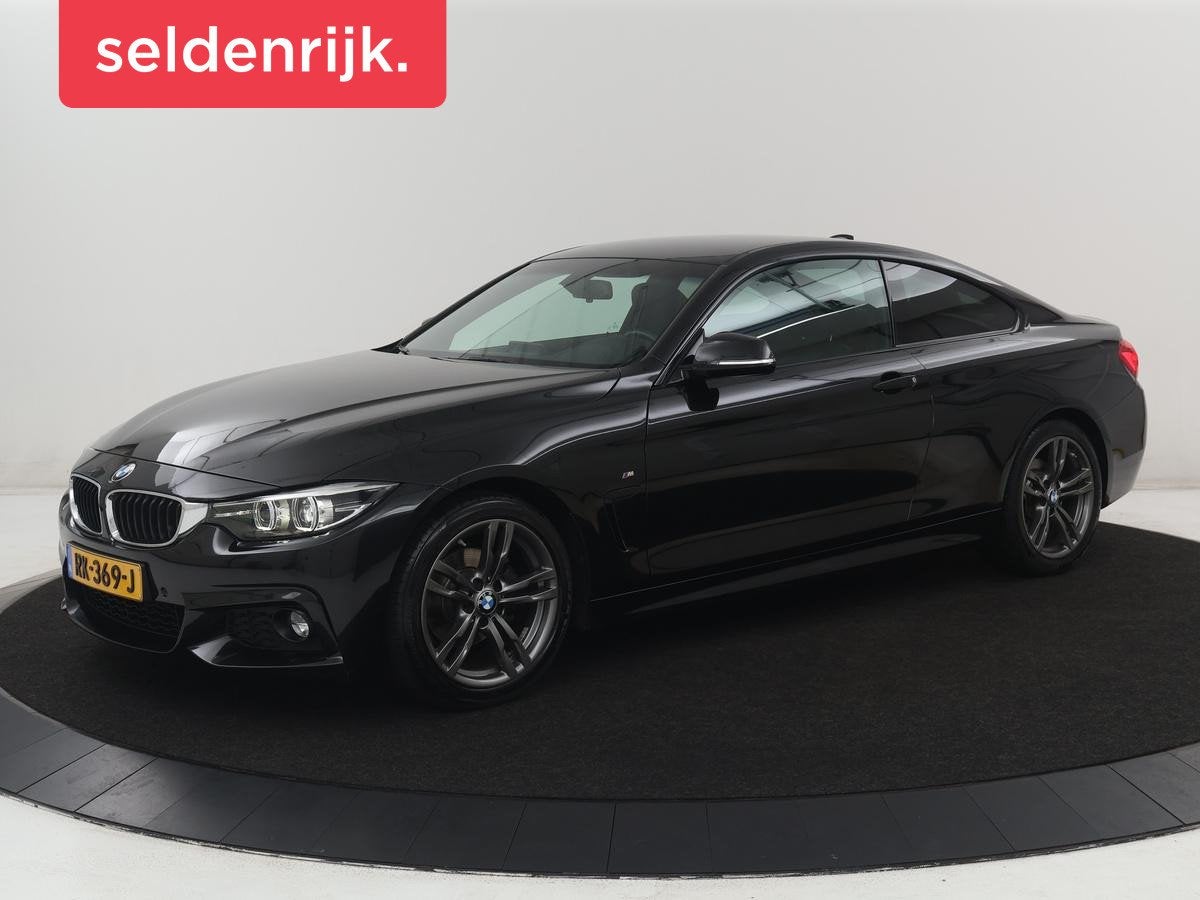 BMW 4-serie Coupé 418i High Executive M-sport | Stoelverwar, Auto's, Automaat, Gebruikt, 4-Serie, 4 stoelen