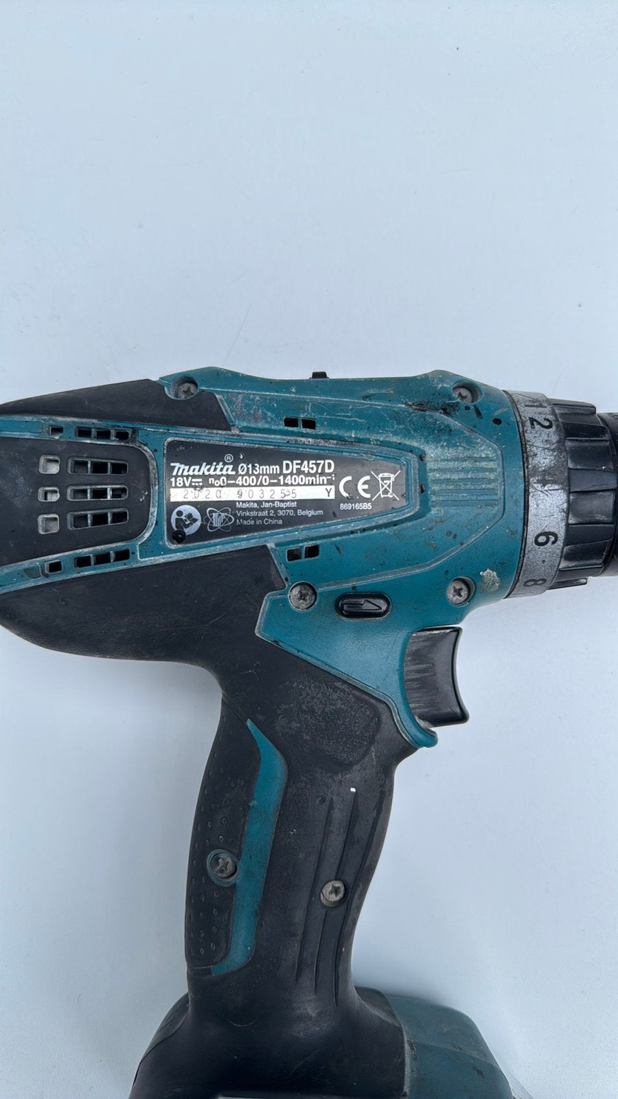 Makita schroefmachine, Ophalen, Gebruikt, Variabele snelheid, Boor- en Schroefmachine