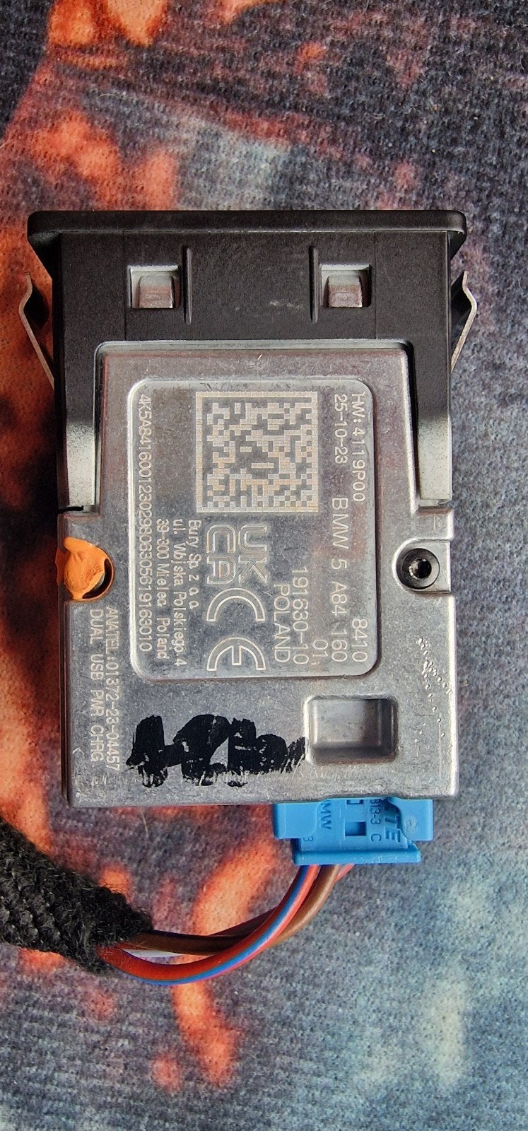 Originele BMW Dual USB-C laadmodule + originele kabelboom, Ophalen of Verzenden