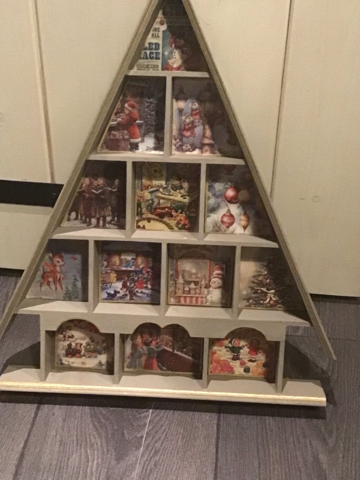 Kerst letterbak, Ophalen of Verzenden, Poppenhuis