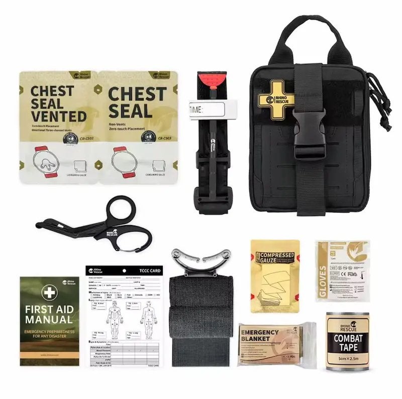 Advanced Trauma Kit – met Chest Seals & Tourniquet, Ophalen of Verzenden, Nieuw