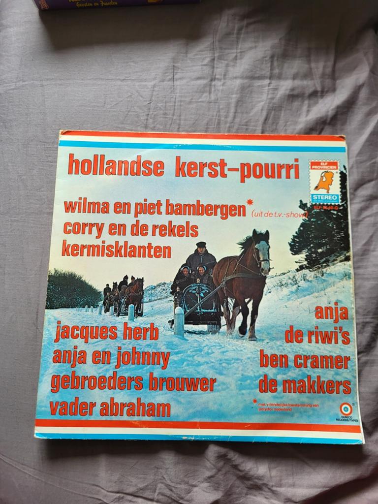 Hollandse Kerst-Pourri LP - Diverse Artiesten, Cd's en Dvd's, Vinyl | Nederlandstalig, Gebruikt, Ophalen of Verzenden, 1970 - 1979