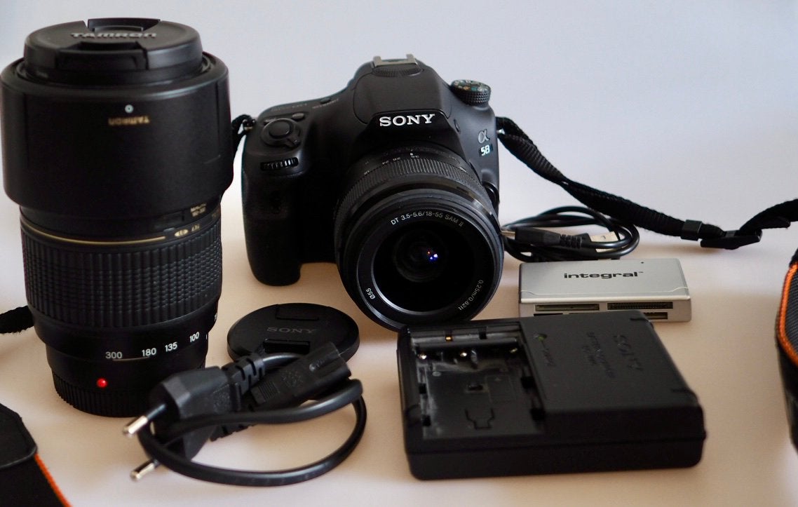 Sony A58 digitaal camera, Ophalen of Verzenden, Zo goed als nieuw, Sony, 8 keer of meer