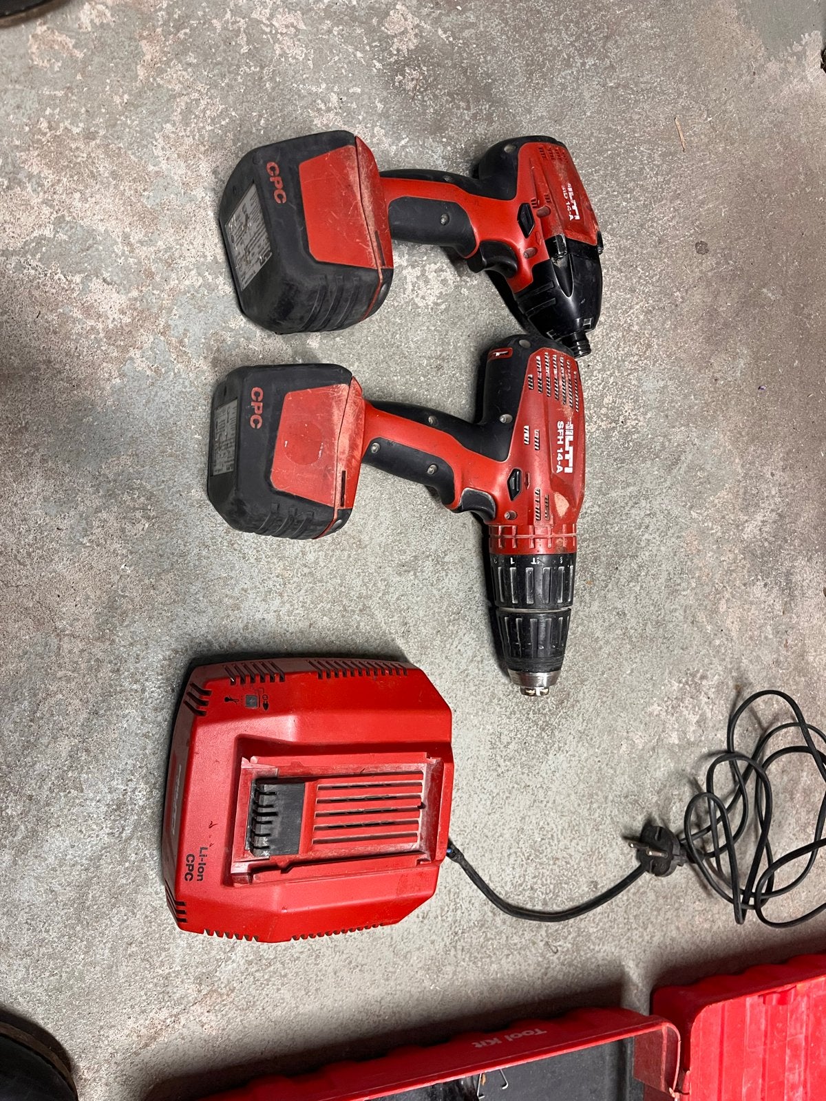 Hilti Slagschroefmachine & Klopboormachine Set SFH/SID 14-A, Ophalen, Gebruikt, Boor- en Schroefmachine, Klopboormechanisme