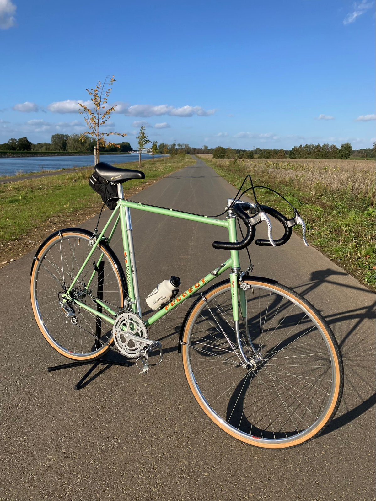 Peugeot PFN10 Course vintage racefiets randonneur, 59 cm of meer, Ophalen