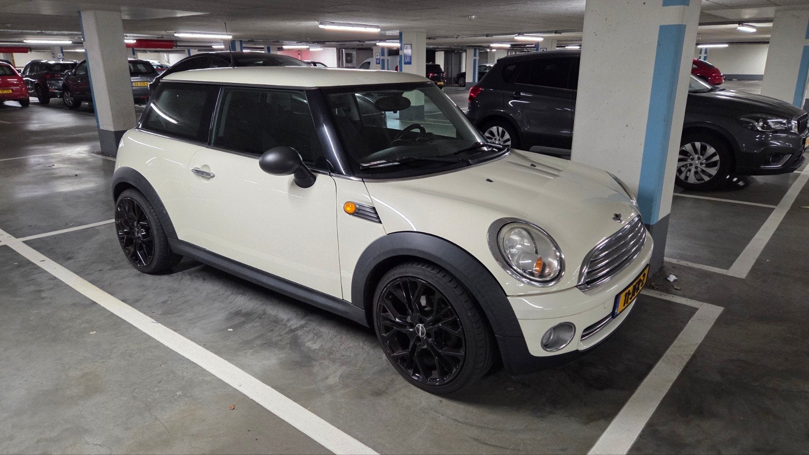 Mini one 1.4, Auto's, Mini, Voorwielaandrijving, Stof, Zwart, 4 cilinders