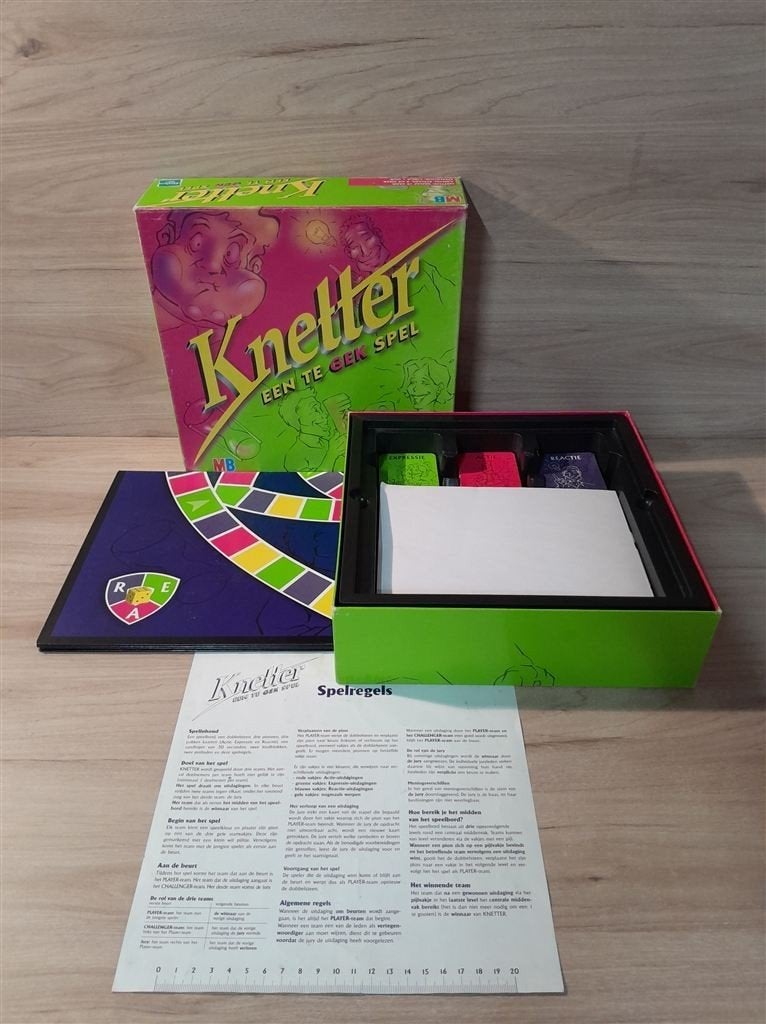 Knetter een te gek spel - s5446, Hobby en Vrije tijd, Gezelschapsspellen | Bordspellen, Verzenden, Zo goed als nieuw