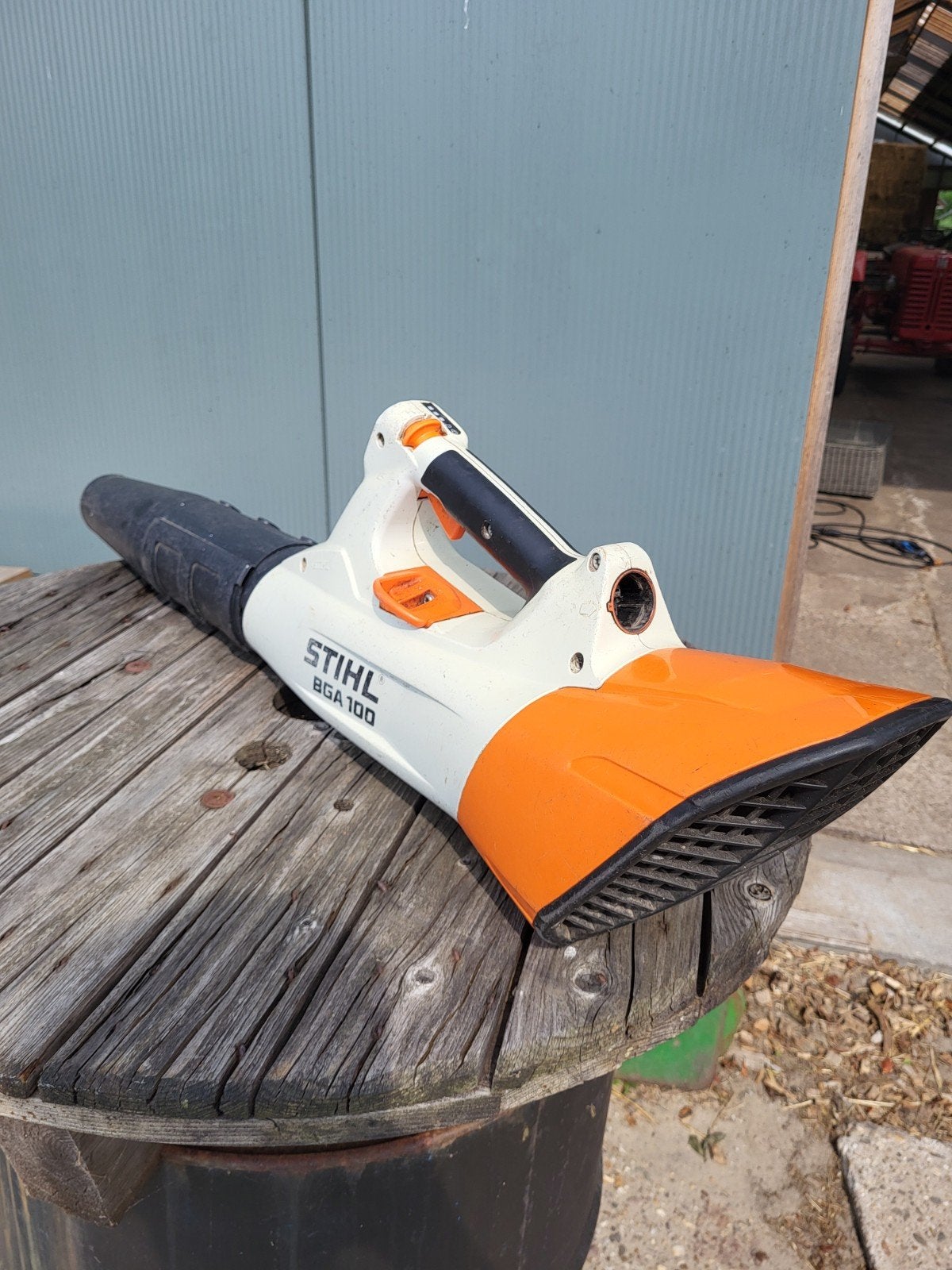 stihl bga 100 bladblazer, Stihl, Gebruikt, Ophalen of Verzenden, Accu