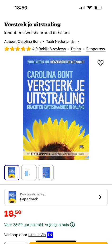 Versterk je uitstraling, Ophalen of Verzenden, Zo goed als nieuw