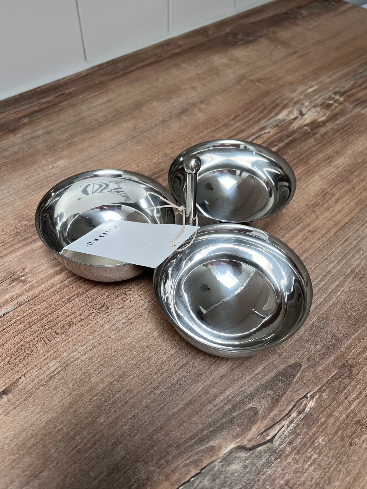 Zara home snackbakjes kom zilver. Nieuw!, Overige merken, Verzenden, Nieuw, Kom(men)