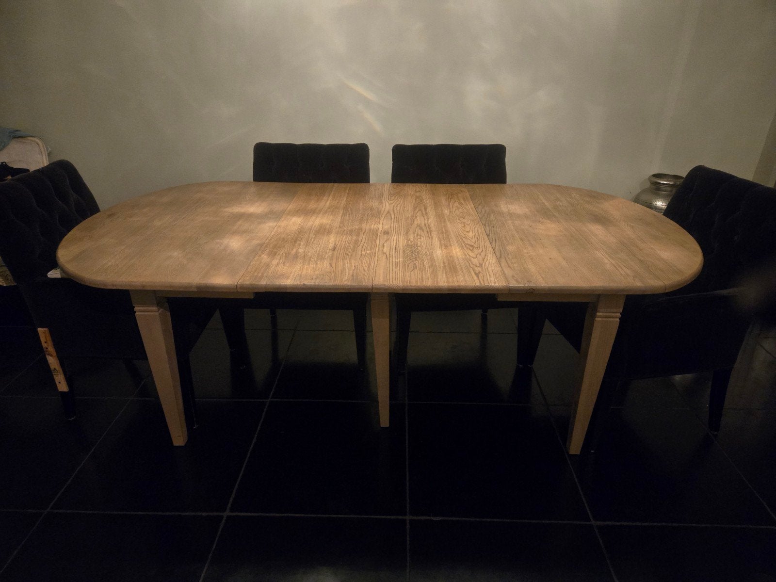 Uitschuifbare Keukentafel - 175cm tot 275cm, Huis en Inrichting, Gebruikt, 200 cm of meer, Vijf personen of meer, Ovaal