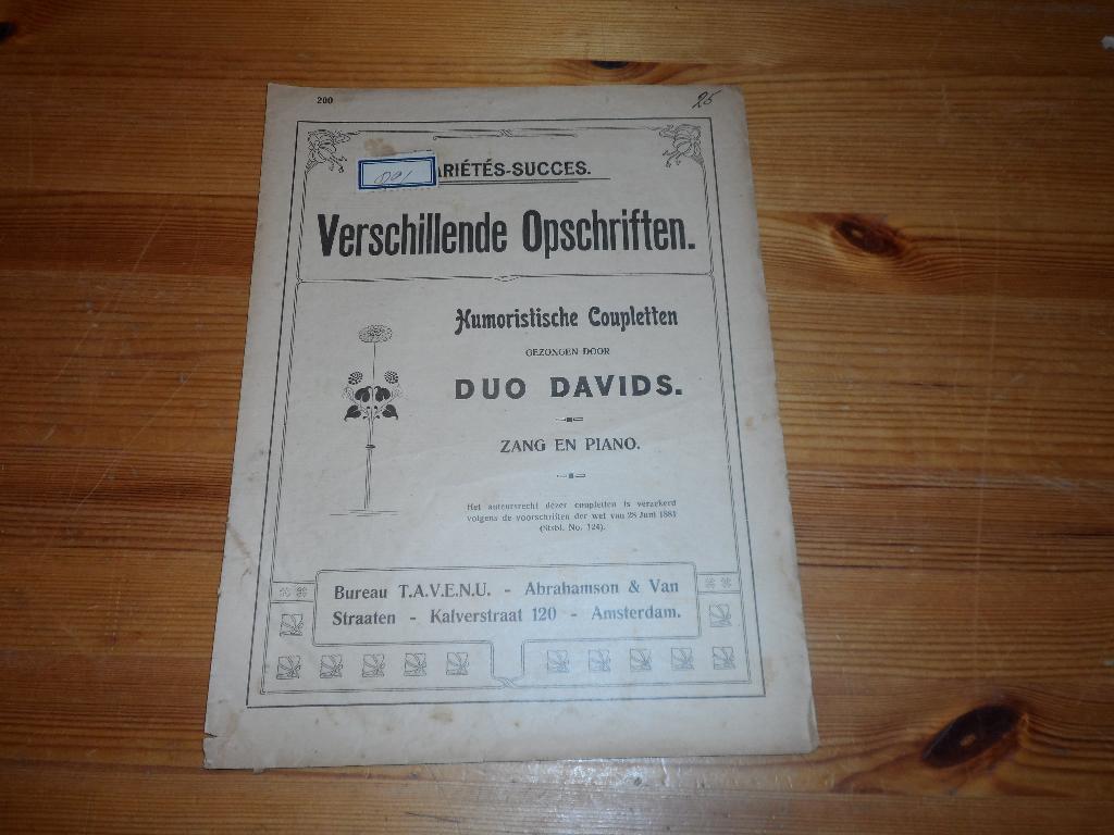 Louis Davids, Zang, Gebruikt, Ophalen of Verzenden, Artiest of Componist