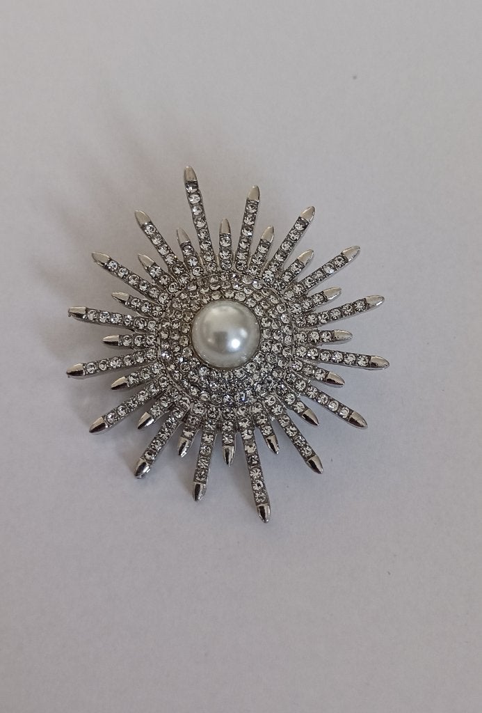 Ster broche, Overige materialen, 4 tot 7 cm, Overige kleuren, Nieuw