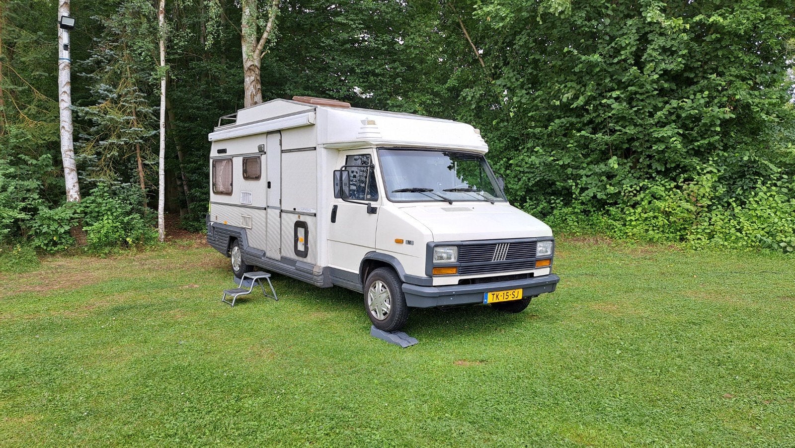 Kip camper 1988 alko chassis 2.5D, Overige merken, Ringverwarming, Fiat, Tot en met 3