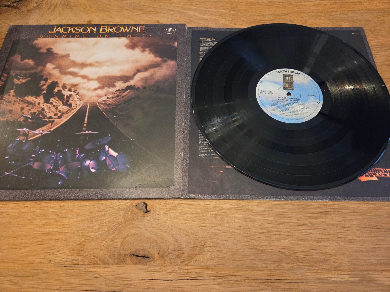 Jackson Brown running on empty LP, Ophalen of Verzenden, LP