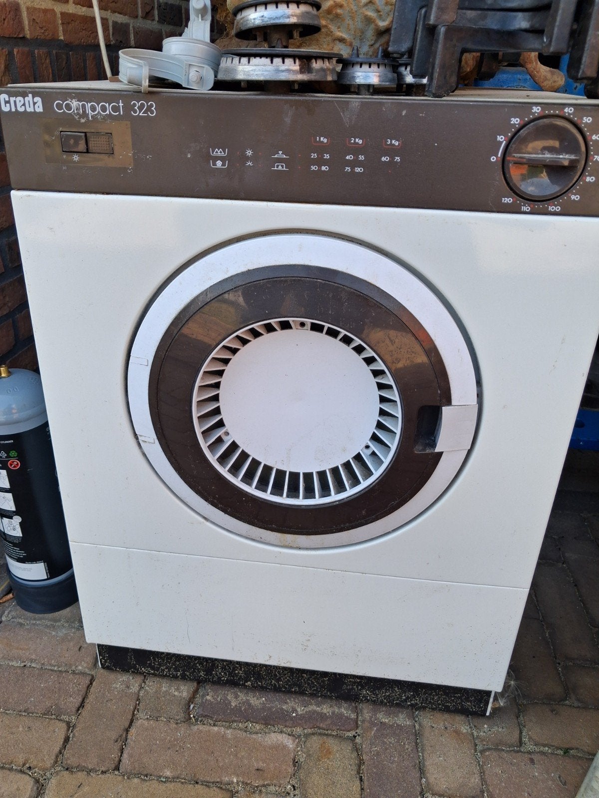 Oude wasdroger Creda compact 323, Witgoed en Apparatuur, Ophalen, Gebruikt, Luchtafvoer, Minder dan 4 kg