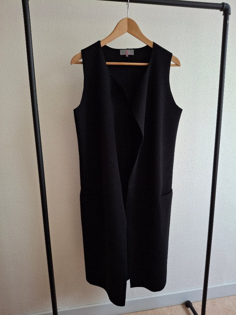 Lieblingsstück vest mouwloos bodywarmer wol, Ophalen of Verzenden, Zo goed als nieuw, Maat 38/40 (M), Zwart