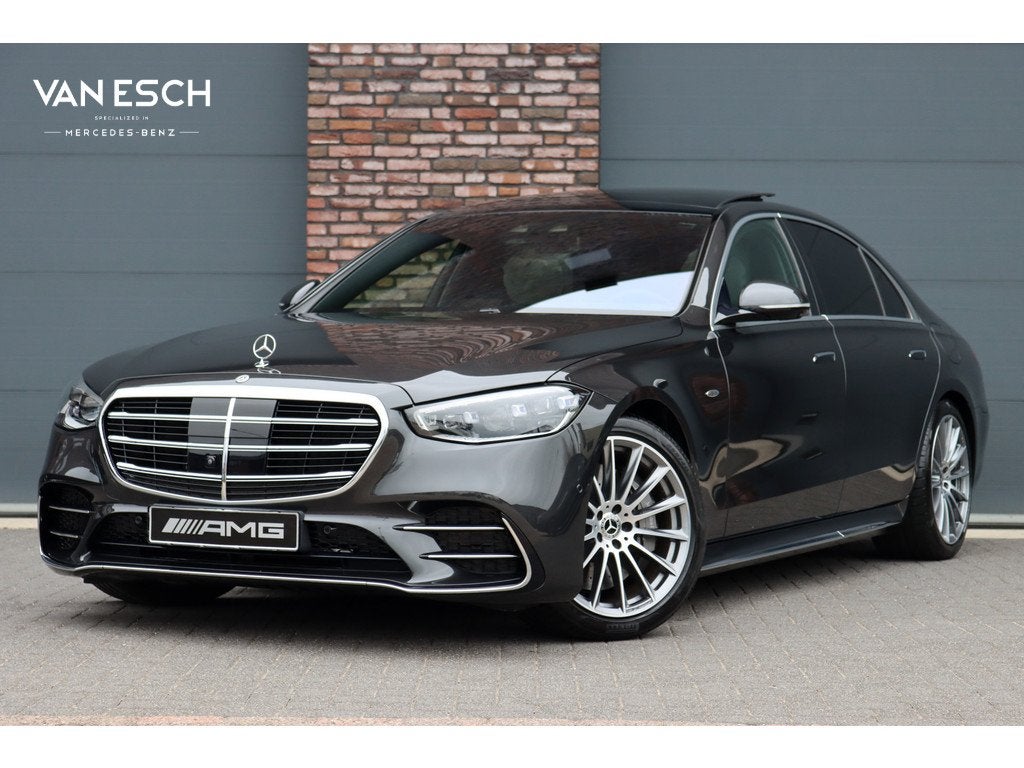 Mercedes-Benz S-Klasse 450 e Lang AMG Line | Achterasbesturi, Achterwielaandrijving, Gebruikt, Euro 6, Bedrijf