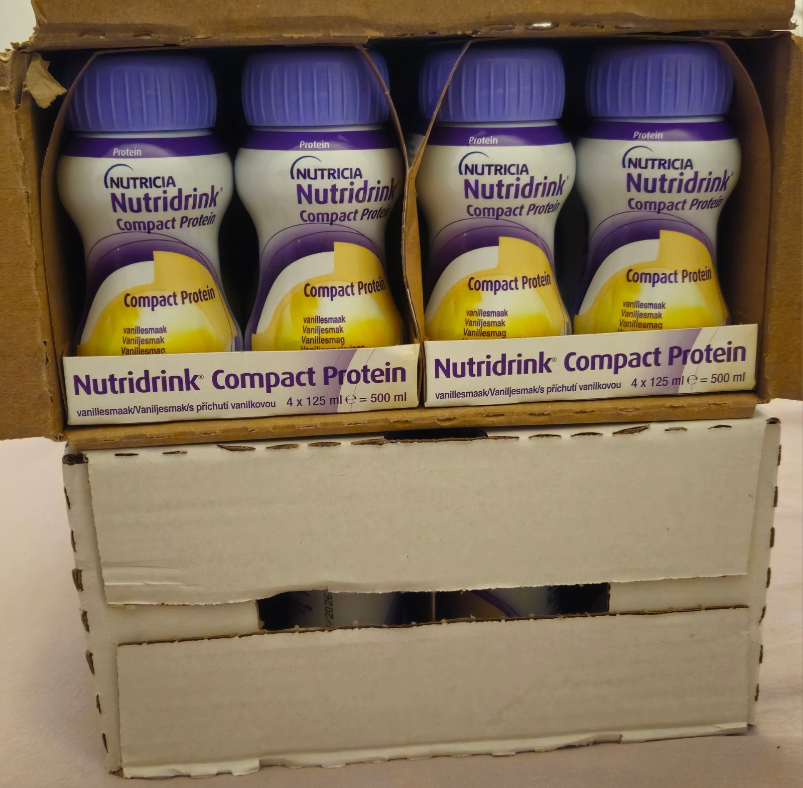 Nutricia nutridrink compact proteïne vanille, Ophalen of Verzenden