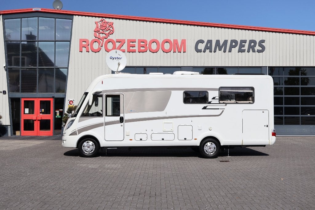 Hymer B 634 SL DuoMobil AUTOMAAT ! E&P LEVEL ! AIRCO ! ALDE, Caravans en Kamperen, Luifel, Kluisje, Fiat, Vloeistofverwarming