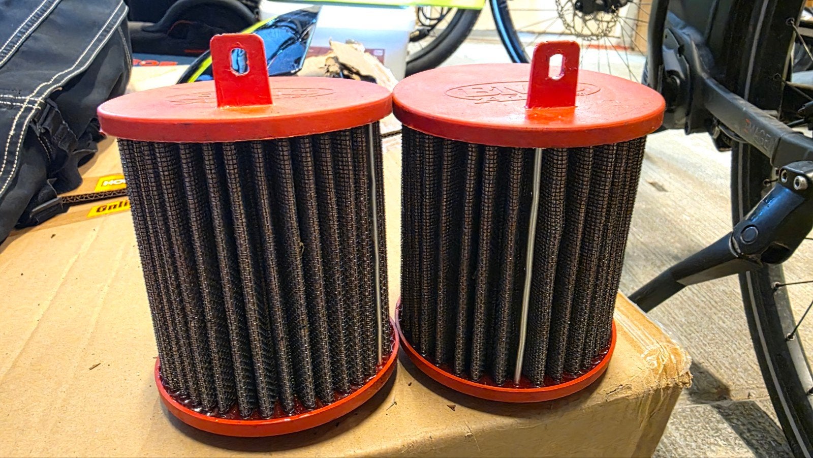 Honda VTR sp1 sp2 BMC luchtfilters, Motoren, Ophalen of Verzenden, Gebruikt