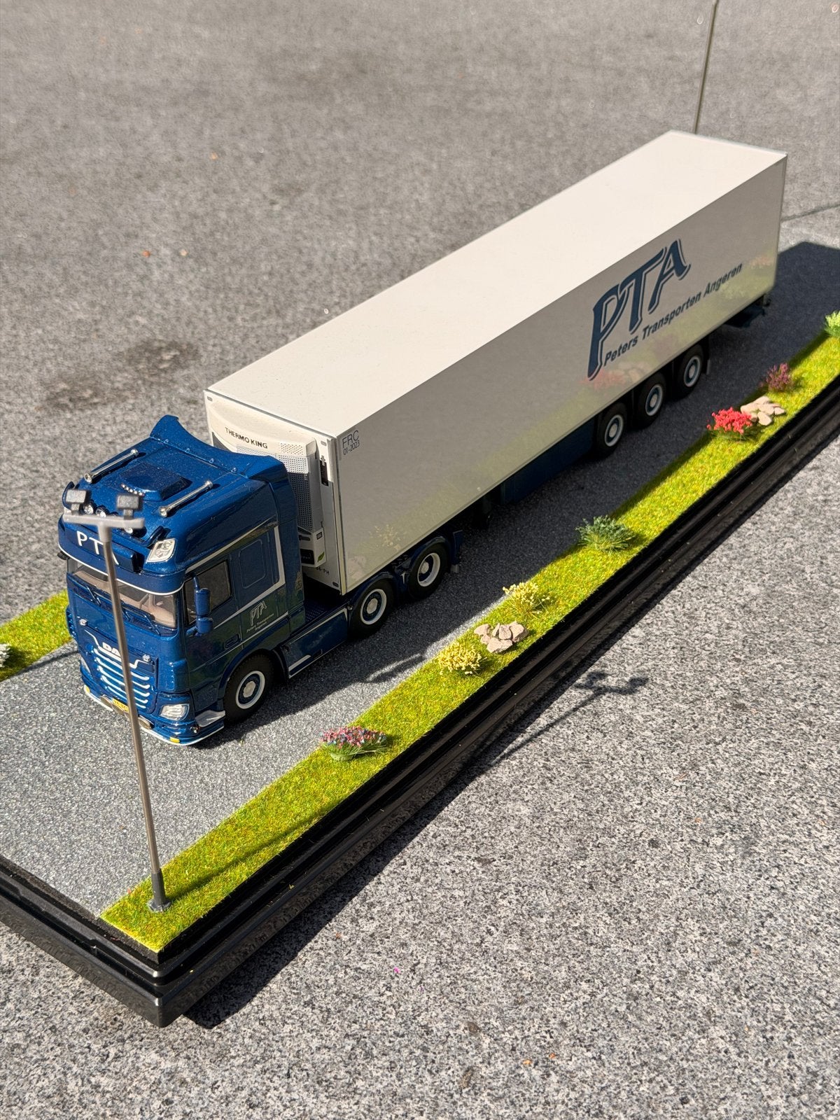 WSI Models DAF XF PTA Peters Transporten Angeren 1:50, Hobby en Vrije tijd, Ophalen of Verzenden, Nieuw, Bus of Vrachtwagen, Wsi